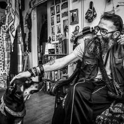 Gilboa Levi - Man and dog